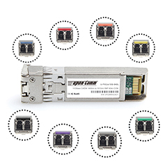10GBase-CWDM 1470nm to 1610nm SMF 40km DOM SFP+ Optical Transceiver